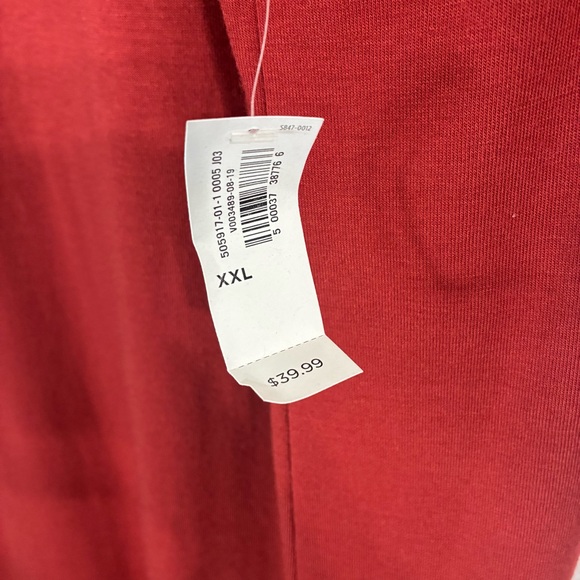 OLD NAVY Rust Mock Neck Sleeveless Shift Dress - Picture 7 of 7